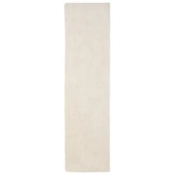 Premium Cream Shaggy Runner Rug - Lace