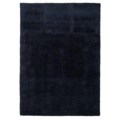 Premium Navy Shaggy Rug - Midnight Navy -Carpet Discount Store Amore midnight navy 04394 overhead