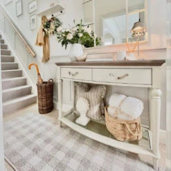 Chunky Beige Wool Style Rug - Etta -Carpet Discount Store BouclairEtta