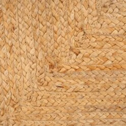 Natural Rustic Braided Jute Rug - Althea -Carpet Discount Store Braided jute althea 01984