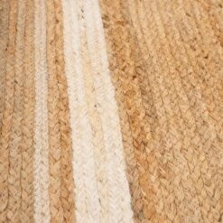 Natural Bordered Jute Rug - Laurel -Carpet Discount Store Braided jute laurel 02020