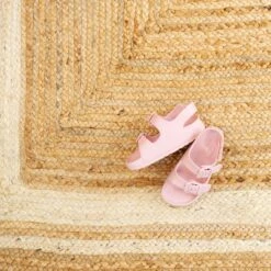 Natural Bordered Jute Rug - Laurel -Carpet Discount Store Braided jute laurel 1 copy