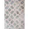 Modern Grey Blush Trellis Living Room Rug