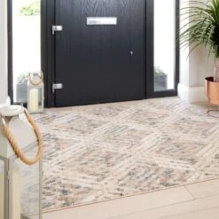 Natural Toned Diamond Hall Runner Rug -Carpet Discount Store Ikaro 20living 20rooms 20rugs 20 111 5B1 5D