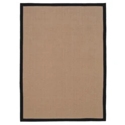 Black Border Jute Rug - Juliette Black