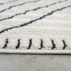 Cosy Soft Underfoot Cream Moroccan Berber Runner Rug 10 Cosy Soft Underfoot Cream Moroccan Berber Runner Rug -Carpet Discount Store Medini 20Cream 20Shaggy 20Rug 20 73 5B4 5D