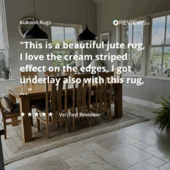 Natural Bordered Jute Rug - Laurel -Carpet Discount Store REVIEWS.io Social Proof Image 77f6cb89 173b 474a 93a2 252caef7a773