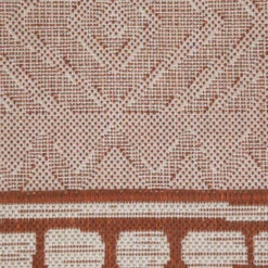 Dark Terra Flatweave Indoor Outdoor Rug - Ruskin -Carpet Discount Store Ruskin Rust 01065A SAN TERRAWEISS31 5010 TERRA 4 copy