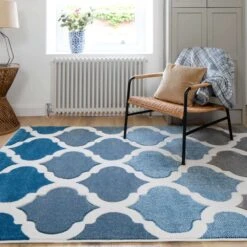 Fresh Trellis Blue Living Runner Rug 10 Fresh Trellis Blue Living Runner Rug -Carpet Discount Store Topaz 20carved 20soft 20living 20room 20rug 20 159 5B4 5D