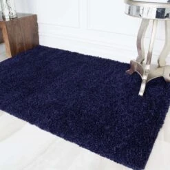 Navy Blue Shaggy Area Rug -Carpet Discount Store Vancouver Navy Donnas 12a44e23 0e2f 4e52 a3c4 da4bbb375fc3