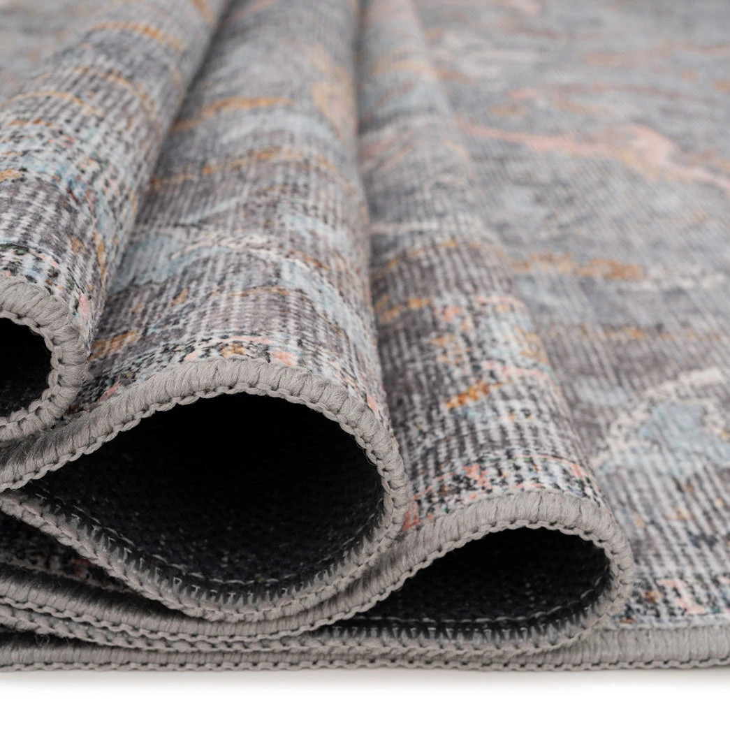 Soft Washable Blue Bathroom Mat - Clara 7 Soft Washable Blue Bathroom Mat - Clara - Image 7