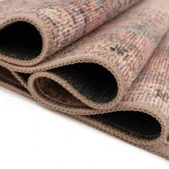 Soft Washable Moroccan Bathroom Mat - Coralie -Carpet Discount Store Washable Coralie detail 21 3