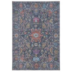 Soft Washable Wildflower Rug - Francine
