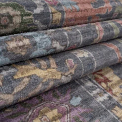 Soft Washable Wildflower Runner - Francine -Carpet Discount Store Washable Francine detail 22 1