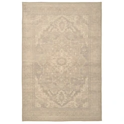 Soft Washable Vintage Beige Rug - Mariana