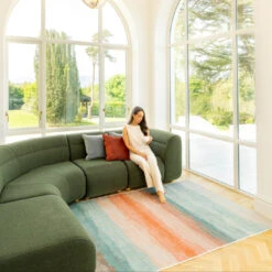 Soft Washable Multicolour Abstract Rug - Solene 18 Soft Washable Multicolour Abstract Rug - Solene -Carpet Discount Store Washable Solene room web RRL location 2 c6f4b198 7cd7 40e4 8d7d 66d421d75579