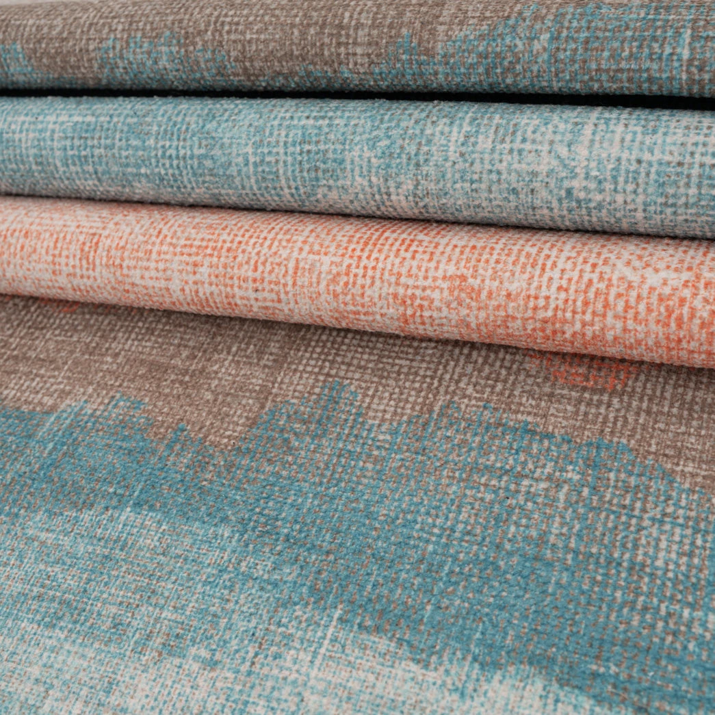 Soft Washable Multicolour Abstract Rug - Solene 11 Soft Washable Multicolour Abstract Rug - Solene - Image 11