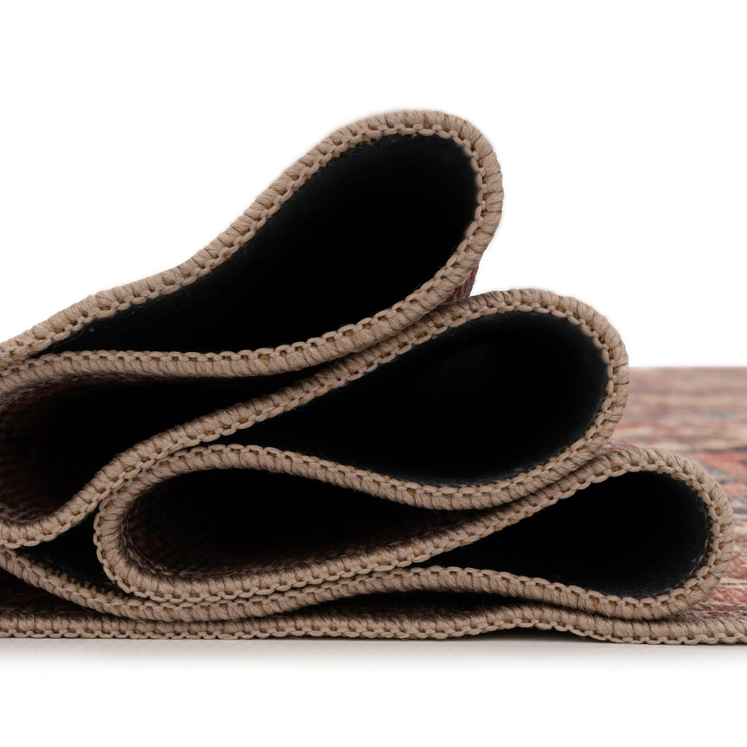 Soft Washable Terracotta Medallion Runner - Verity 3 Soft Washable Terracotta Medallion Runner - Verity - Image 3