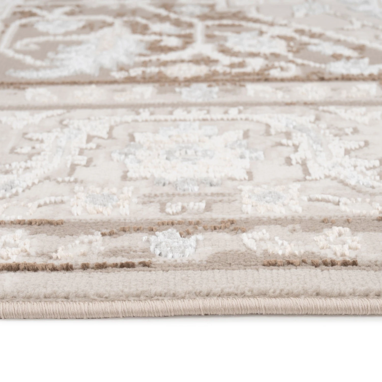 Cream Beige Medallion Runner - Artha 5 Cream Beige Medallion Runner - Artha - Image 5