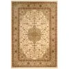 Traditional Cream Bordered Rug