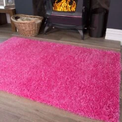 Barbie Pink Shaggy Runner Rug -Carpet Discount Store barbie 1008 5B4 5D