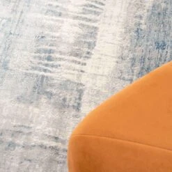 Soft Blue Distressed Abstract Living Room Area Rug - Bedtime -Carpet Discount Store bedtime blue 9225 5B1 5D