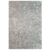 Soft Mottled Light Blue Shaggy Area Rug