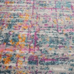 Colourful Tweed Effect Rug - Viva -Carpet Discount Store electra viva 06630