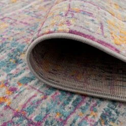 Colourful Tweed Effect Rug - Viva -Carpet Discount Store electra viva 06661
