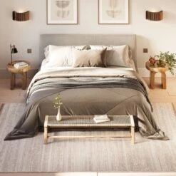 Beige Abstract Scandi Rug - Teva 13 Beige Abstract Scandi Rug - Teva -Carpet Discount Store flynn teva bedroom final 1