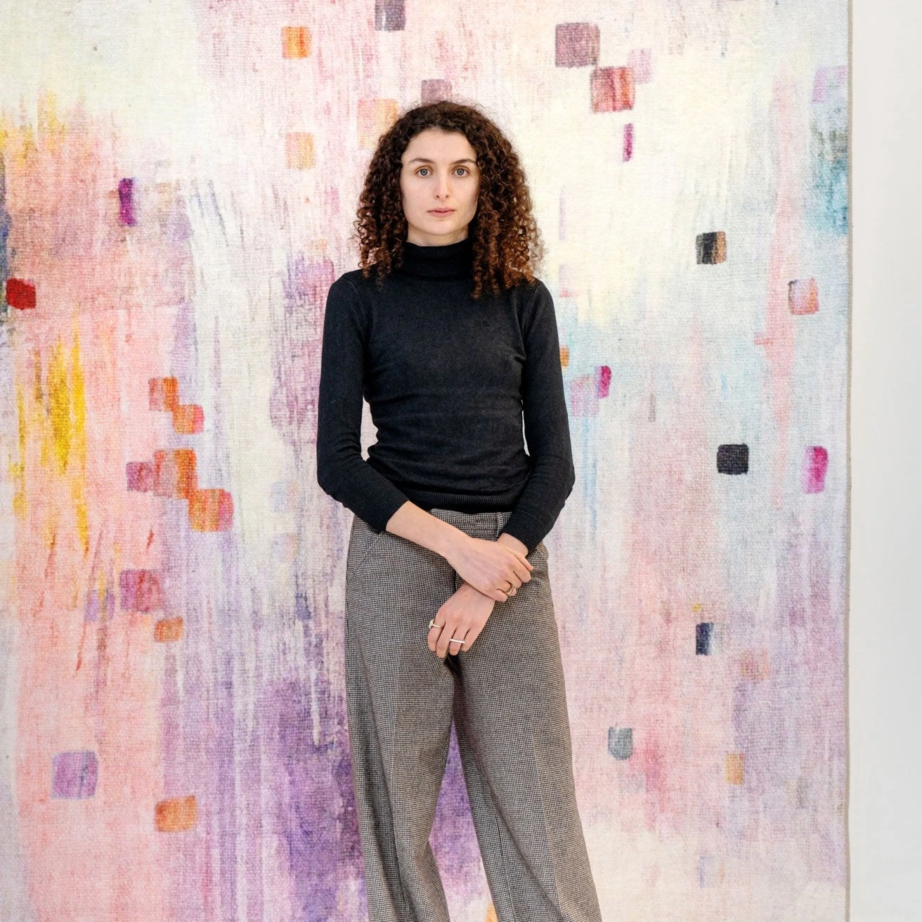 Brushed Canvas Washable Designer Rug - Outing 2 Brushed Canvas Washable Designer Rug - Outing - Image 2