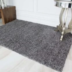 Grey Shaggy Runner Rug 9 Grey Shaggy Runner Rug -Carpet Discount Store grey 0991 5B4 5D