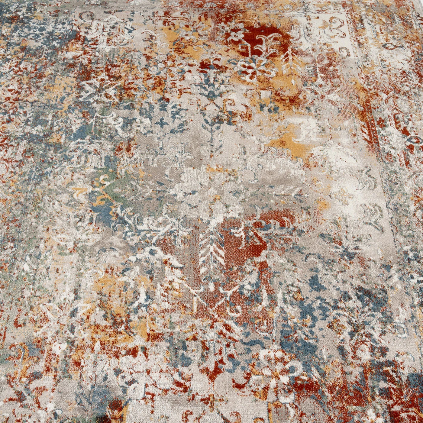 Rustic Colourful Boho Area Rug - Aiyana 4 Rustic Colourful Boho Area Rug - Aiyana - Image 4