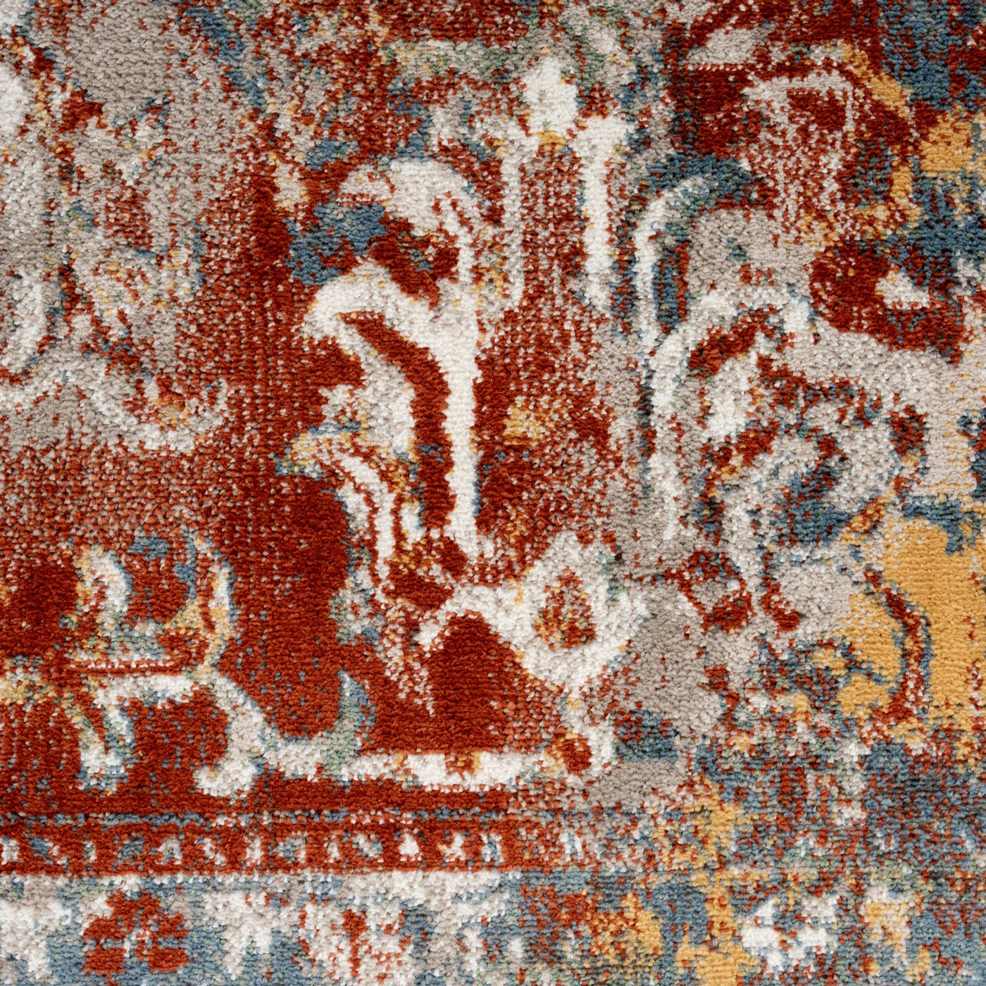 Rustic Colourful Boho Area Rug - Aiyana 7 Rustic Colourful Boho Area Rug - Aiyana - Image 7