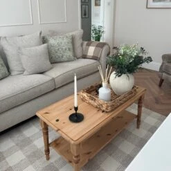 Chunky Beige Wool Style Rug - Etta -Carpet Discount Store image00002 1