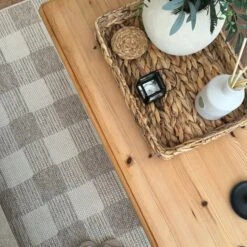 Chunky Beige Wool Style Rug - Etta -Carpet Discount Store image00006