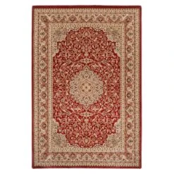 Classical Red Medallion Rug - Sonam