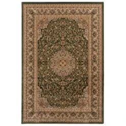 Classical Rich Green Rug - Sunil