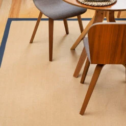 Navy Border Jute Rug - Juliette Navy -Carpet Discount Store julette navy border 04376 green copy