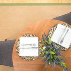 Green Jute Border Stair Carpet Runner - Juliette Green -Carpet Discount Store julette new green border 04242 copy 21bd80cd 909e 42a4 b22a 0ae59089a6db