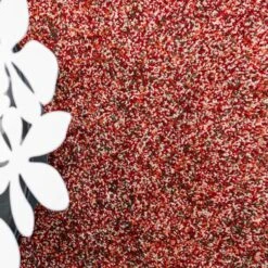 Burnt Orange Mottled Shaggy Living Room Rug -Carpet Discount Store kukoon russett 4233 5B2 5D