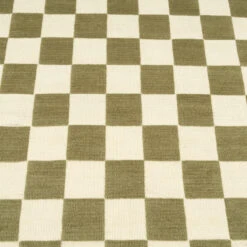 Green Retro Checkerboard Rug - Maze 19 Green Retro Checkerboard Rug - Maze -Carpet Discount Store maze wilder 01735