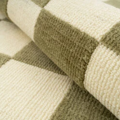 Green Retro Checkerboard Rug - Maze 23 Green Retro Checkerboard Rug - Maze -Carpet Discount Store maze wilder 01753