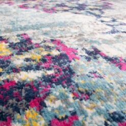 Faded Distressed Colourful Oriental Pattern Runner Rug -Carpet Discount Store oscar demelza 20runner 20hall multi 2 20 2 5B5 5D