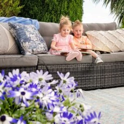 Light Blue Flatweave Indoor Outdoor Rug - Ruskin -Carpet Discount Store outdoor habitat ruskin aqua 07440 copy