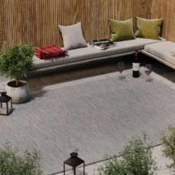 Coastal Blue Outdoor Rug