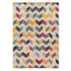 Vibrant Zig Zag Area Rug - Iridian
