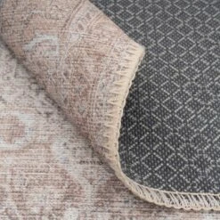 Flatwoven Washable Traditional Beige Circle Rug -Carpet Discount Store renuu Zoe 20Beige 03305 5B4 5D 58b77c21 0ae6 497a b3d9 9b3b7ac8abae