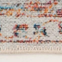 Flatwoven Washable Distressed Multicolour Runner - Cecilia 10 Flatwoven Washable Distressed Multicolour Runner - Cecilia -Carpet Discount Store renuu cecilia beige 08058 1