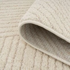 Cream Carved Area Rug - Affa -Carpet Discount Store sofia affa 05108